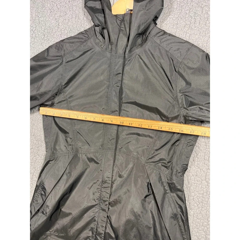 Mountain Hardwear Acadia Parka Womens XS Black Rain Jacket Hooded OL8283 - Picture 10 of 13